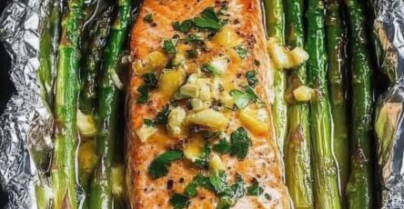 Salmone al forno delizioso