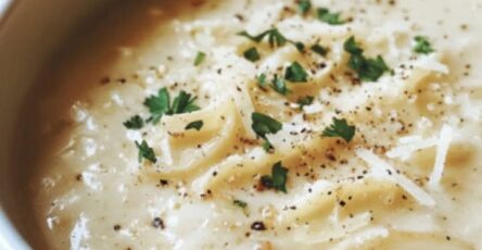 Salsa cremosa al parmigiano