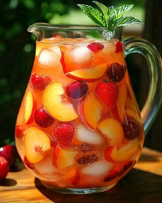 Sangria estiva fruttata