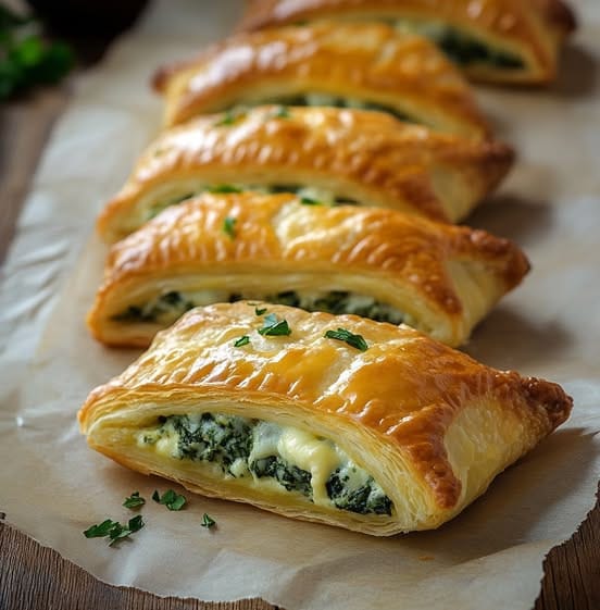 Sfoglia di spinaci e ricotta