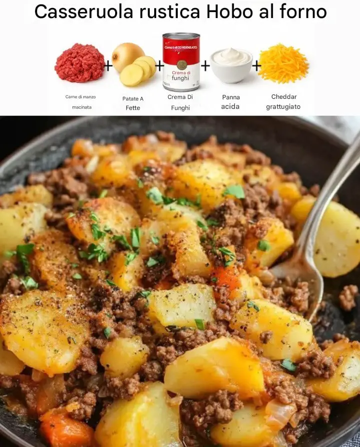 Sformato rustico di carne
