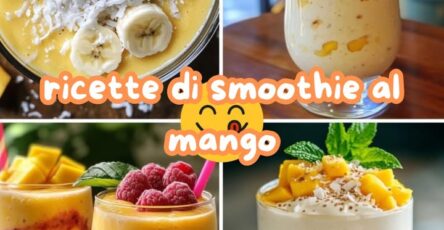 Smoothie mango e banana