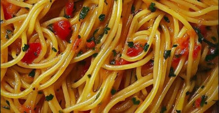 Spaghetti aglio olio peperoncino