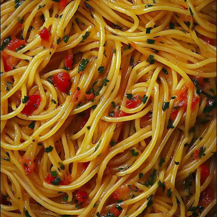 Spaghetti aglio olio peperoncino
