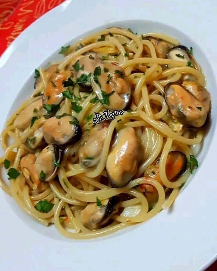 Spaghetti con le cozze