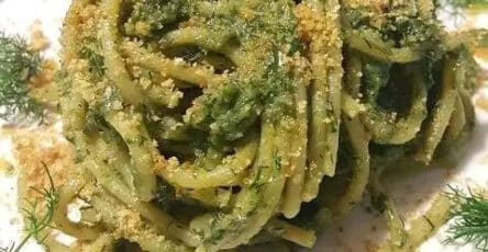 Spaghetti finocchietto acciughe