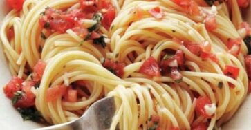 Spaghetti freddi estivi