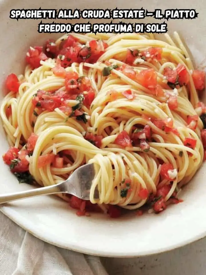 Spaghetti freddi estivi