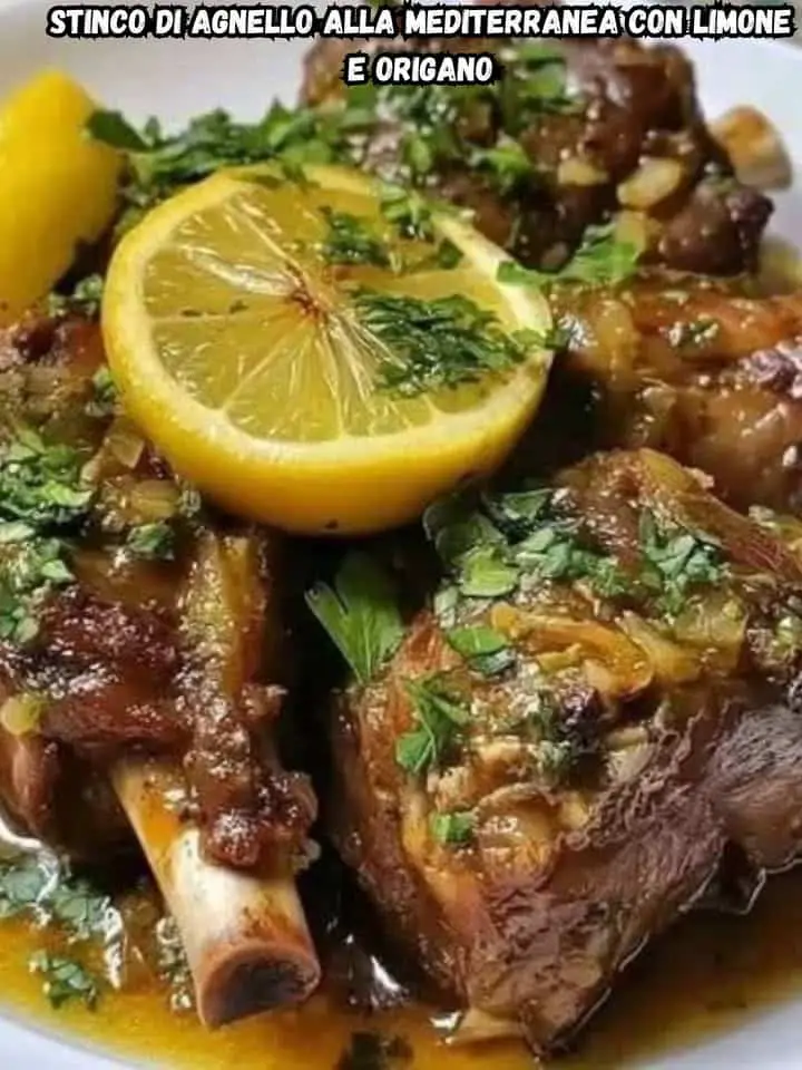 Stinco di agnello al forno