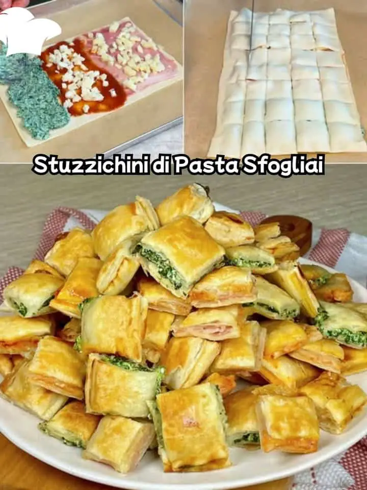 Stuzzichini di pasta sfoglia