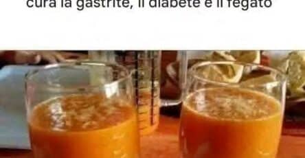 Succo anti-tumorale naturale