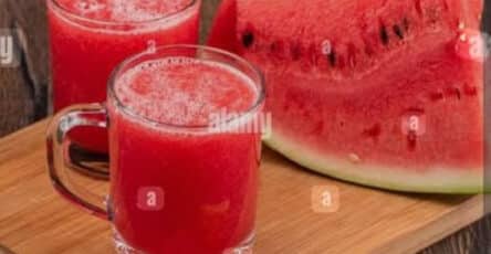 Succo di anguria e limone