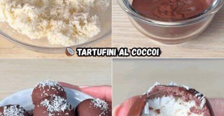 Tartufini al Cocco facili
