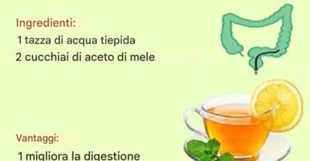 Tè depurativo per il colon