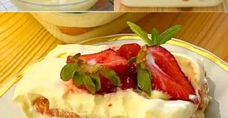 Tiramisù alle fragole ricetta