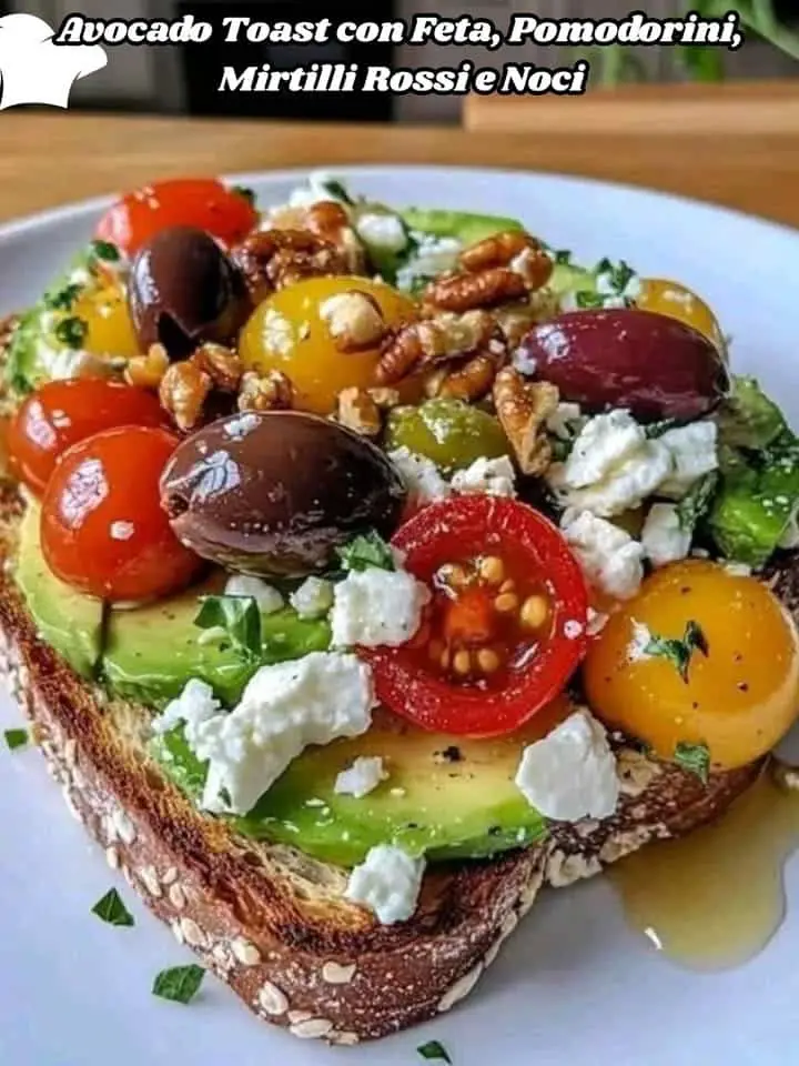 Toast di avocado e feta