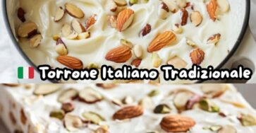 Torrone tradizionale italiano