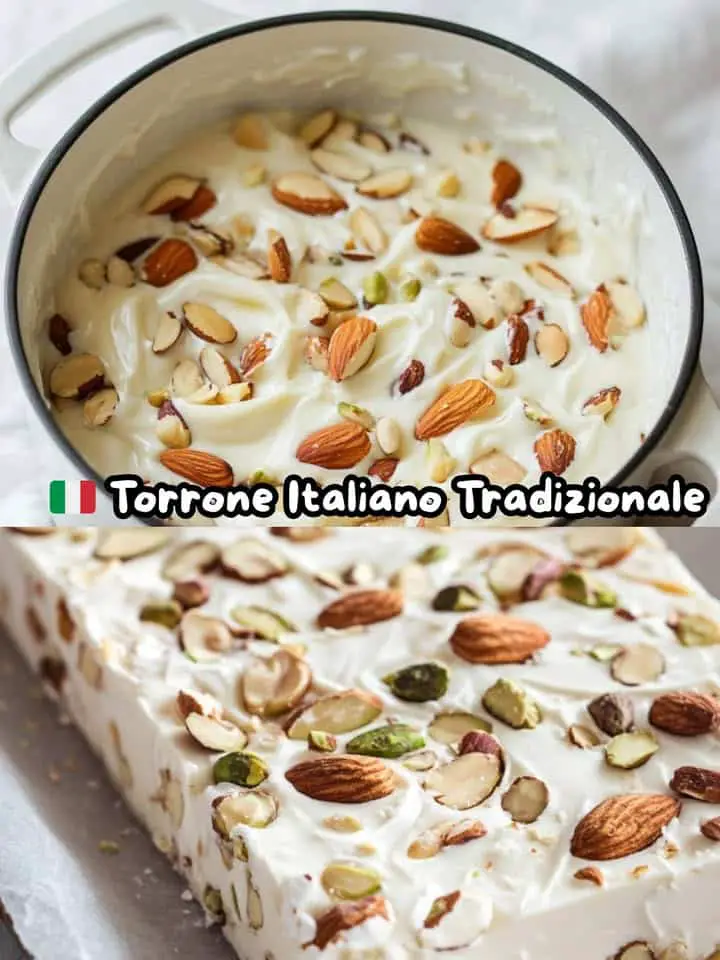 Torrone tradizionale italiano
