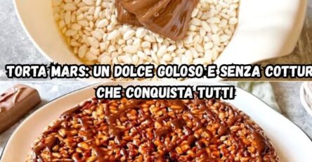 Torta Mars senza cottura