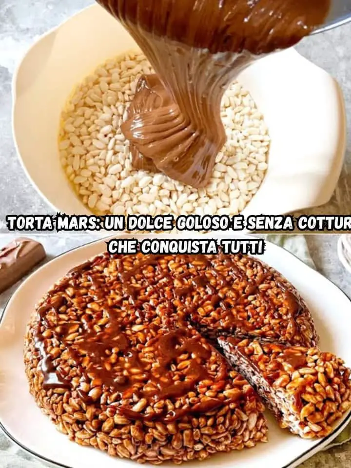 Torta Mars senza cottura