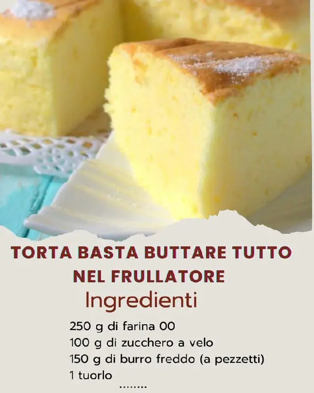 Torta Nuvola facile