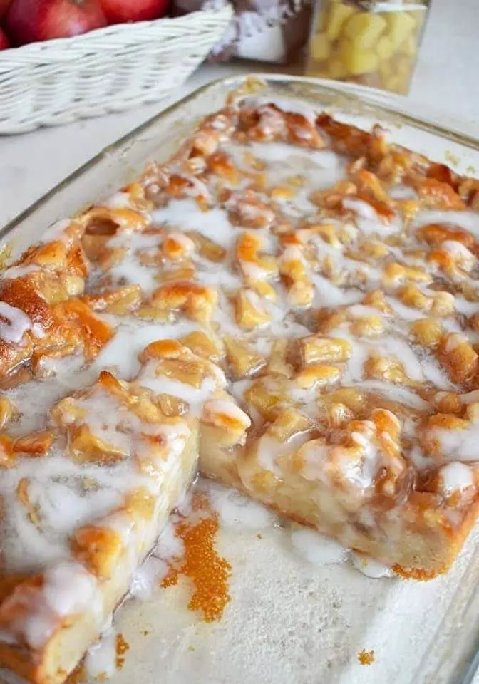 Torta al caffè e mele