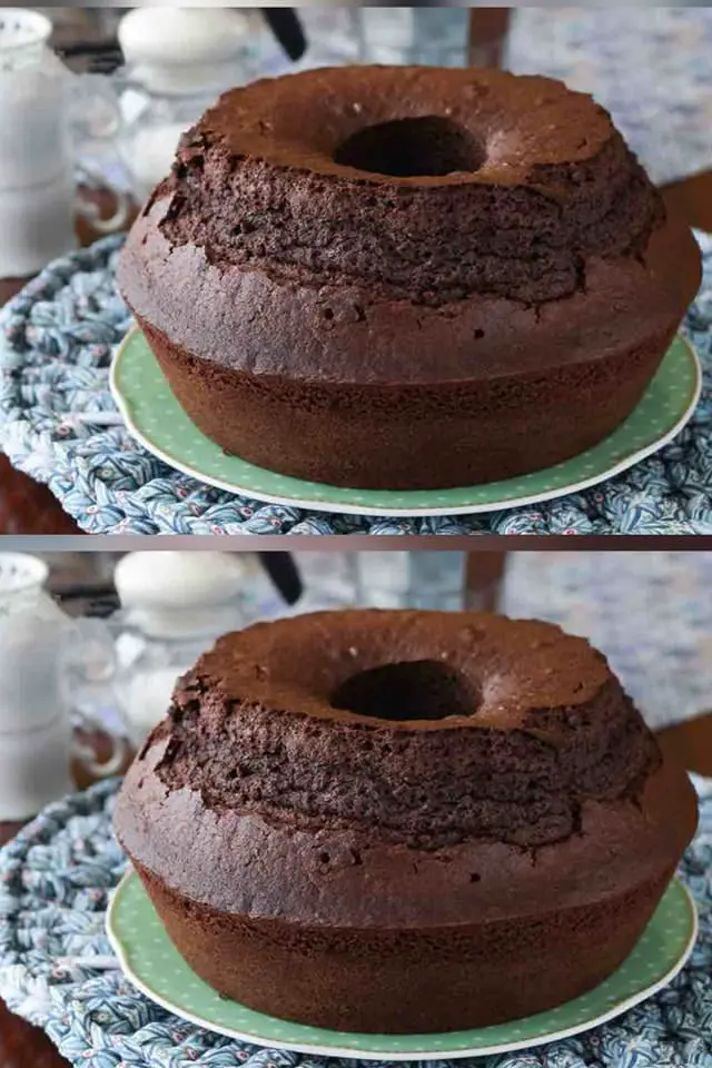 Torta al cioccolato alta