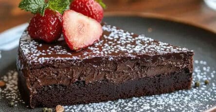 Torta al cioccolato mandorle