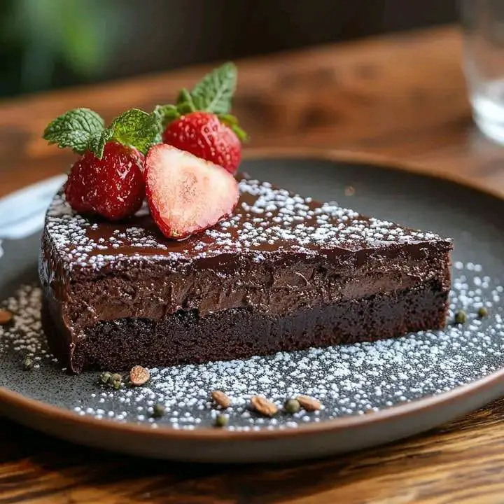 Torta al cioccolato mandorle