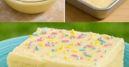 Torta alla vaniglia umida