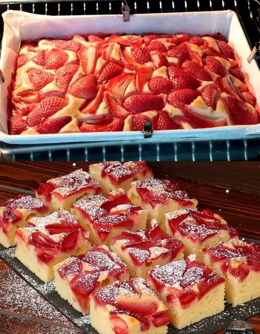 Torta alle fragole veloce