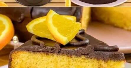 Torta arancia e cioccolato