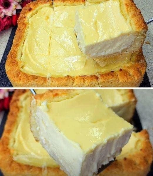 Torta cremosa e semplice