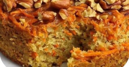 Torta di carote e mele