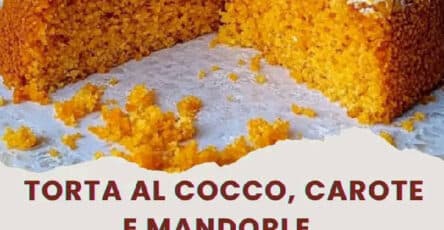 Torta di cocco e mandorle