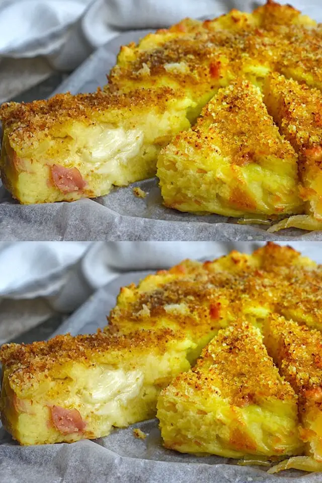 Torta di patate salata