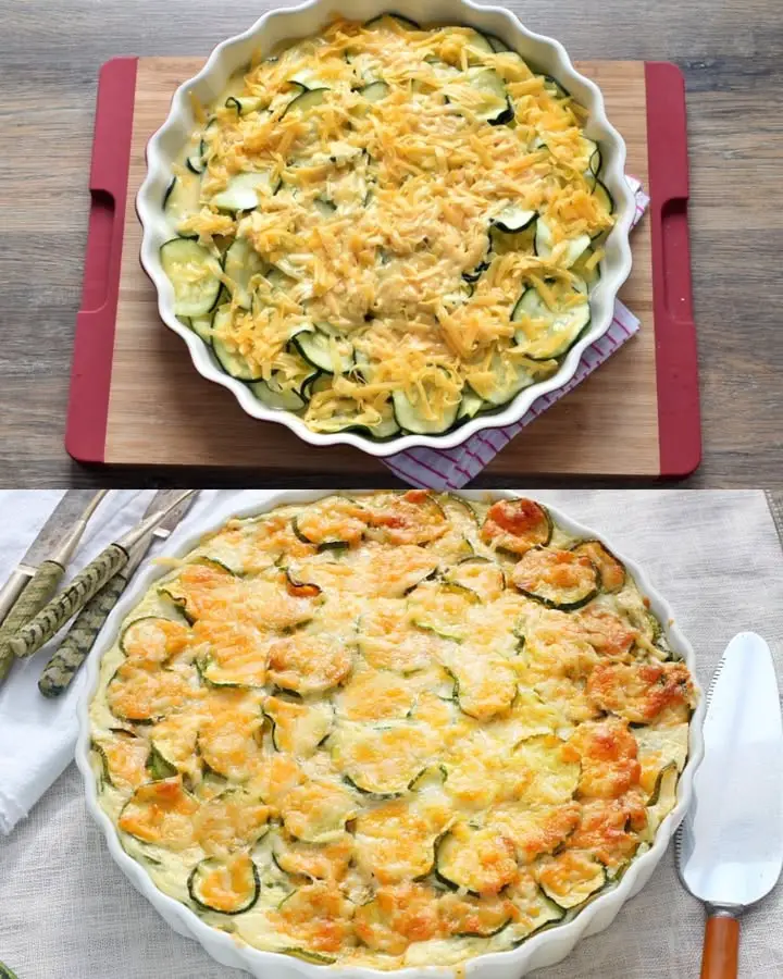 Torta di zucchine facile