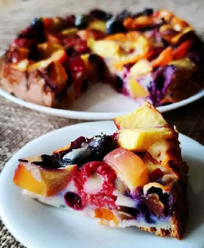 Torta estiva senza zucchero