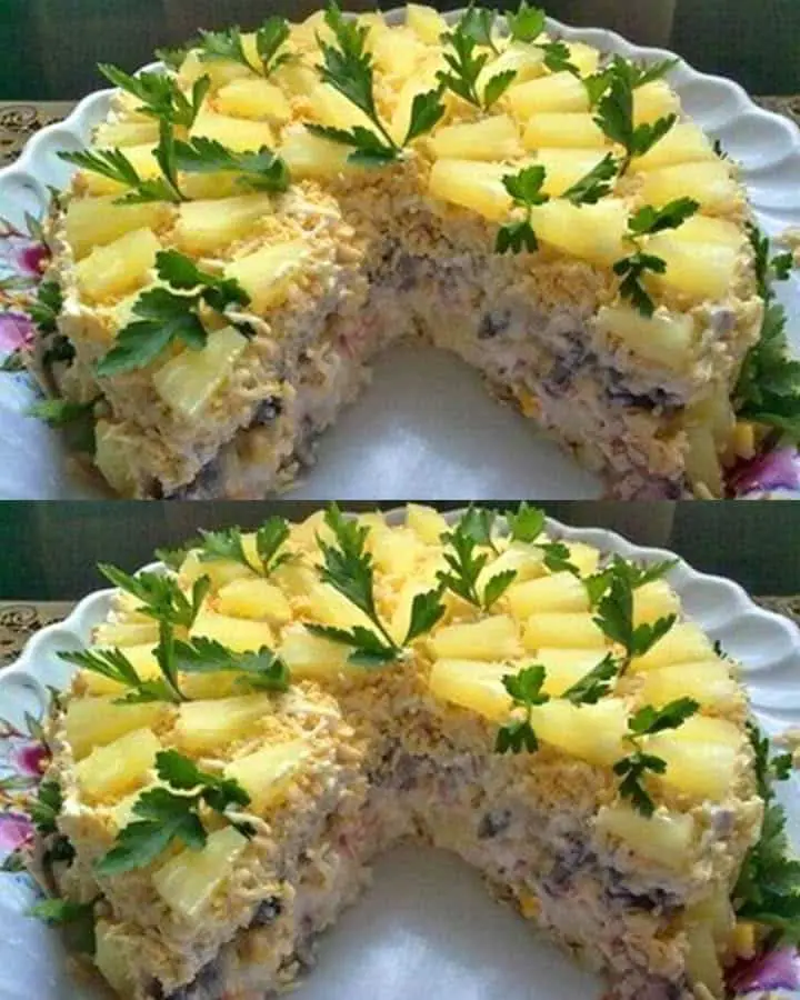 Torta insalata deliziosa