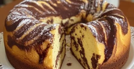 Torta marmorizzata morbidissima