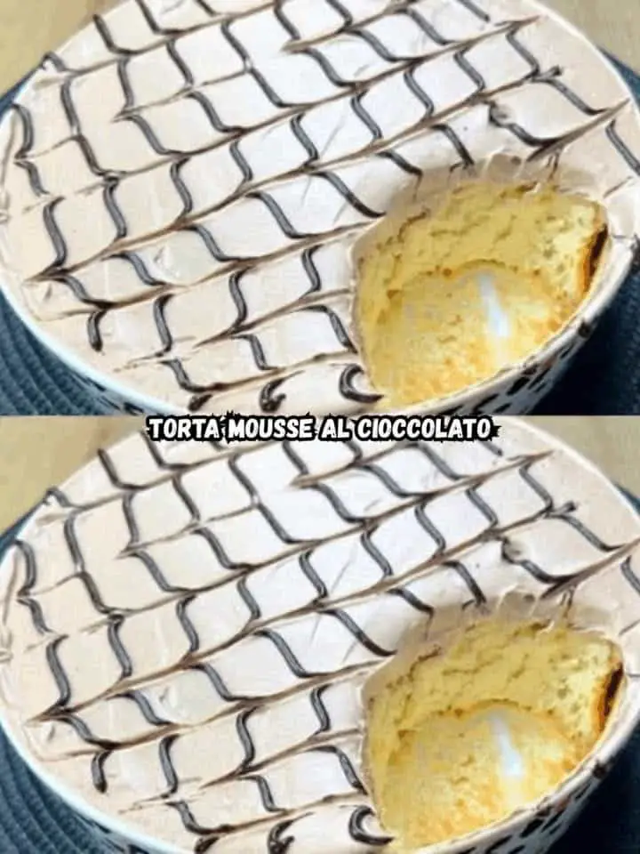 Torta mousse cioccolato