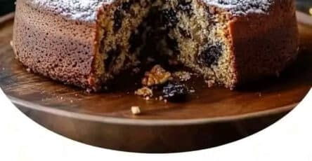Torta noci cioccolato veloce