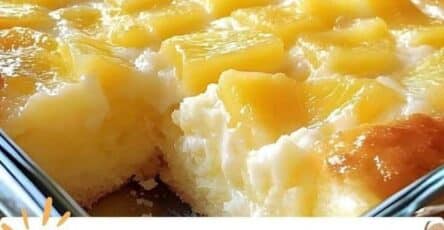 Torta paradiso all'ananas