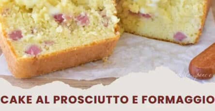 Torta salata prosciutto formaggio