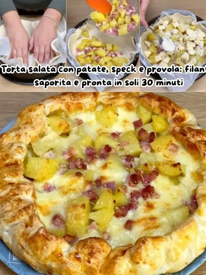 Torta salata veloce e gustosa
