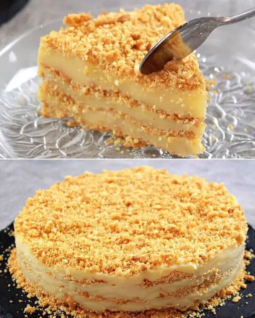 Torta senza cottura cremoso