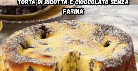 Torta senza glutine e leggera