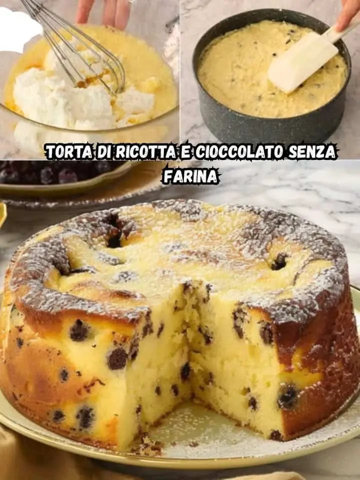 Torta senza glutine e leggera
