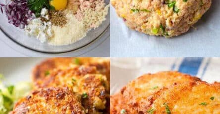 Torte di patate e tonno