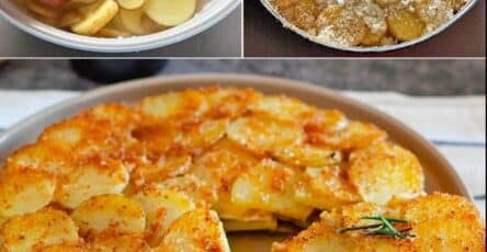 Tortino di patate filante